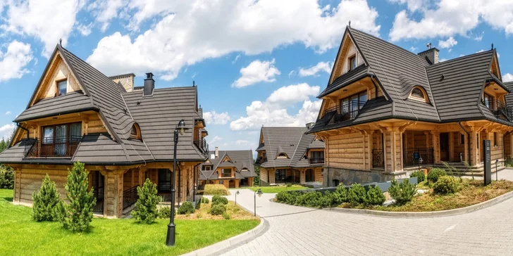 Výhled na krásy polských Tater: neomezený wellness a snídaně