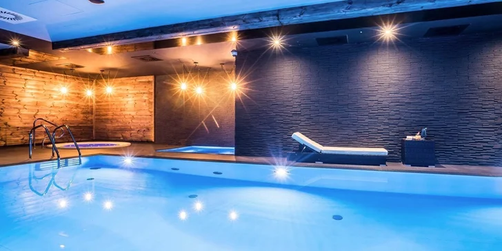 Výhled na krásy polských Tater: neomezený wellness a snídaně