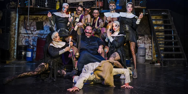 Ohana Horor Cirkus v Brně - Líšni: 120 min. extrémní zábavy při novém hororovém vystoupení The Freak show