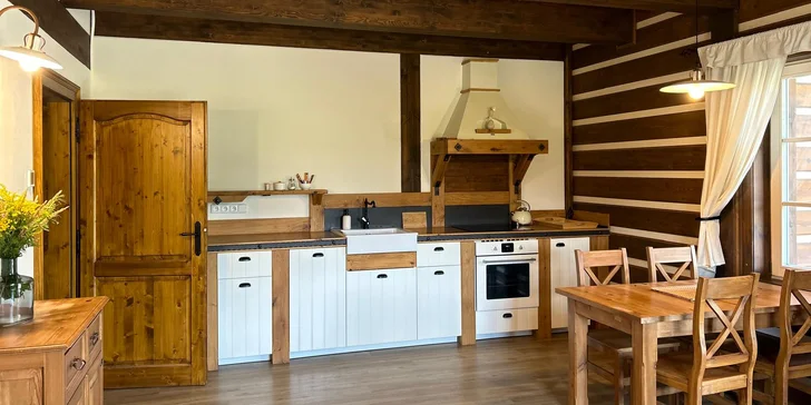 Máchův kraj: krásné apartmány v Ralsku až pro 5 osob, rybníček, super na výlety i kola