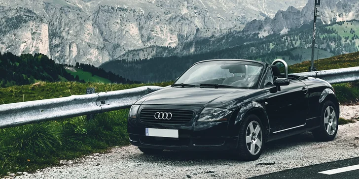 Road trip kabrioletem na 1 až 14 dní: pronájem nadupaného Audi TT s nájezdem až 2800 km