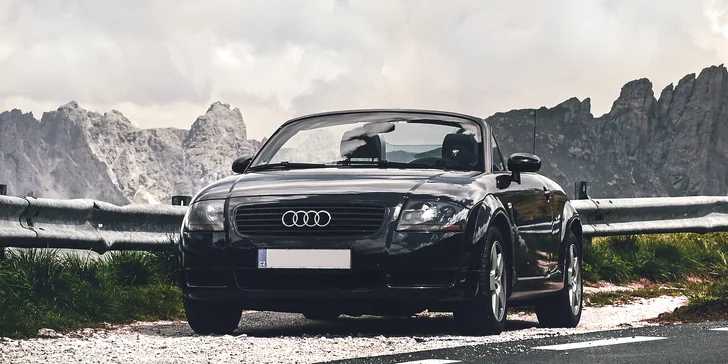 Road trip kabrioletem na 1 až 14 dní: pronájem nadupaného Audi TT s nájezdem až 2800 km