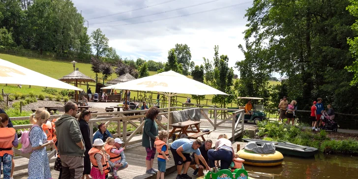 Vstupné na víkendové akce ve Farmaparku: celodenní program, vystoupení, známé osobnosti, zvířátka, atrakce