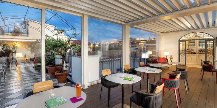 Dovolená v Římě: elegantní hotel se snídaní a parádním výhledem kousek od centra
