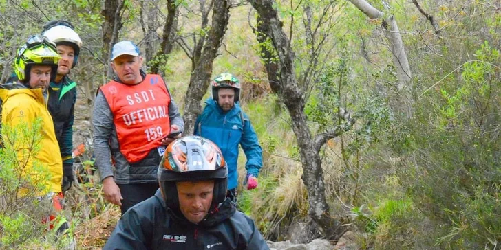 Trénink motocyklového trialu nebo classic trialu s Jirkou Svobodou
