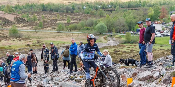 Trénink motocyklového trialu nebo classic trialu s Jirkou Svobodou
