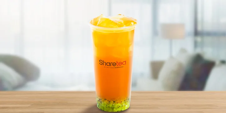 Osvěžující bubble tea pro 1 i 2 os. vč. toppingu: mléčný, zelený i ovocný čaj