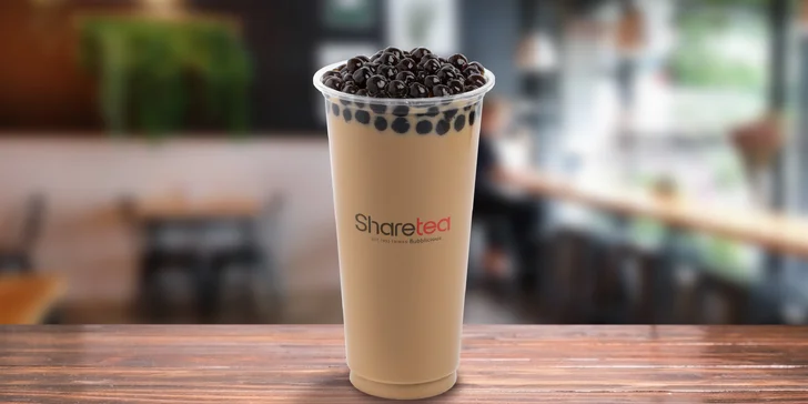 Osvěžující bubble tea pro 1 i 2 os. vč. toppingu: mléčný, zelený i ovocný čaj