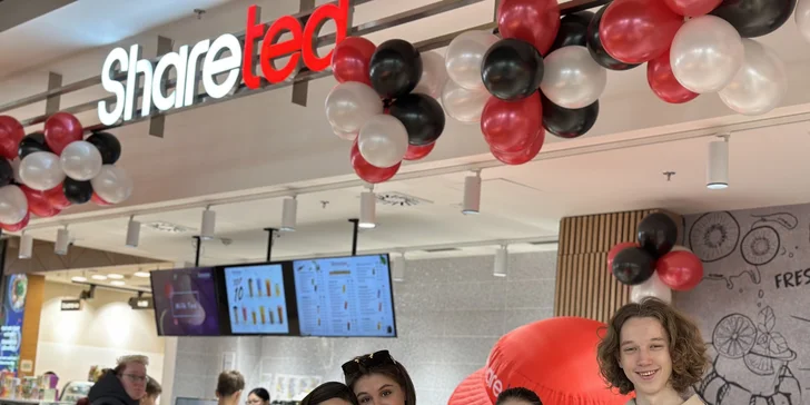 Osvěžující bubble tea pro 1 i 2 os. vč. toppingu: mléčný, zelený i ovocný čaj