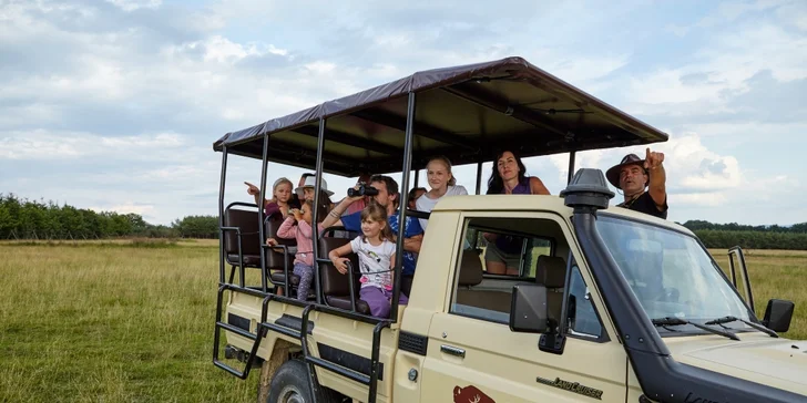 Dobrodružství jako z divočiny: 60minutová jízda v Offroad Safari pro 1 i 2 osoby