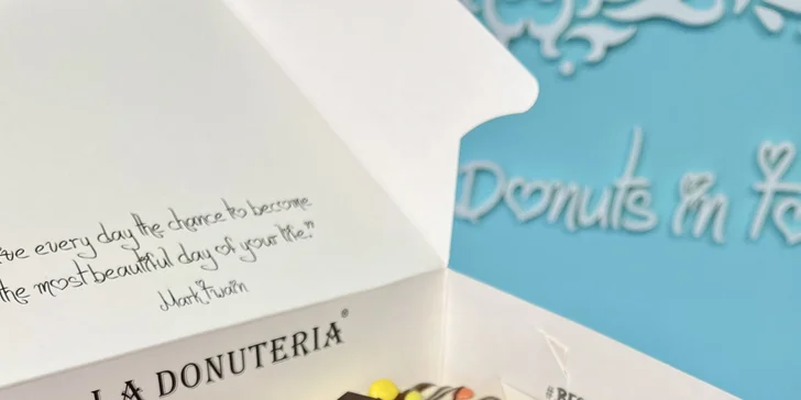 Otevřené vouchery do La Donuteria v Chomutově: 200–600 Kč na cokoliv