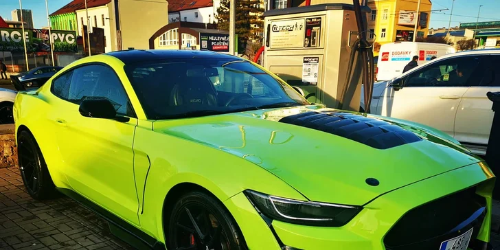 Superjízda v Mustangu GT Shelby paket na 15–60 minut včetně paliva