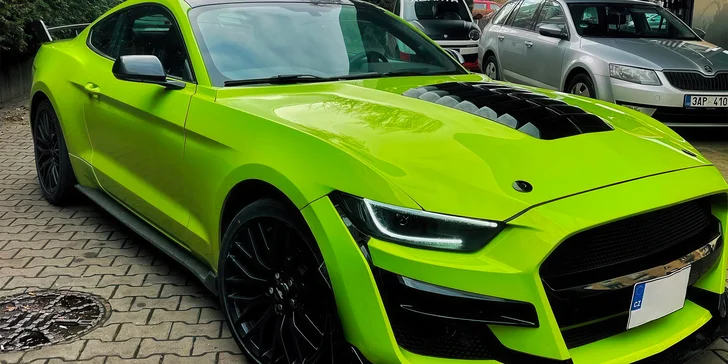 Superjízda v Mustangu GT Shelby paket na 15–60 minut včetně paliva