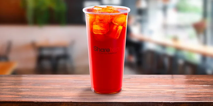 Osvěžující bubble tea pro 1 i 2 os. vč. toppingu: mléčný, zelený i ovocný čaj