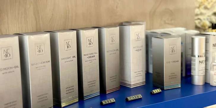 Otevřené vouchery na 500-3000 Kč do e-shopu a prodejny Erika Beauty
