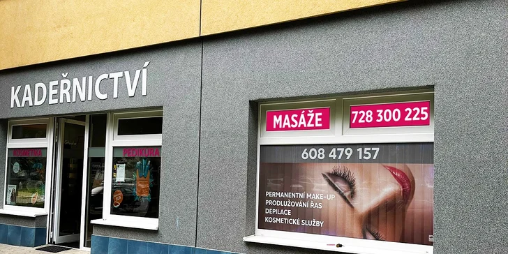 Relaxace dle výběru: masáž celého těla vč. spoušťových bodů, liftingová masáž obličeje a další