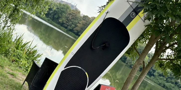 Zapůjčení paddleboardu na 60 min. pro 1 či 2 osoby u Kyjského rybníka