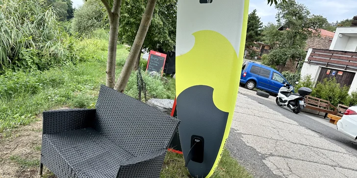 Zapůjčení paddleboardu na 60 min. pro 1 či 2 osoby u Kyjského rybníka