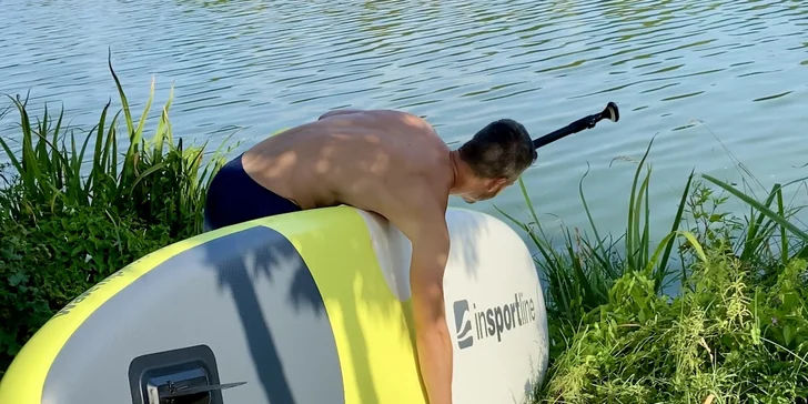 Zapůjčení paddleboardu na 60 min. pro 1 či 2 osoby u Kyjského rybníka