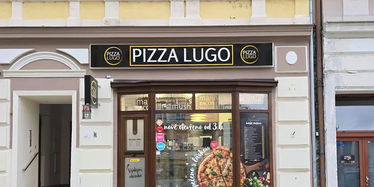 Pizza do krabice: Margerita, Hawai i Quattro Formaggi, 32 cm, voucher na jednu nebo dvě pizzy