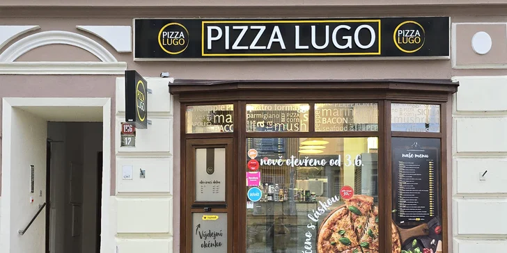 Pizza do krabice: Margerita, Hawai i Quattro Formaggi, 32 cm, voucher na jednu nebo dvě pizzy