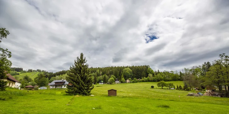 Krkonoše a oblíbené Benecko: dovolená s polopenzí pro dva nebo celou rodinu