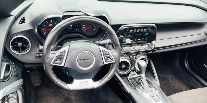 Zapůjčení Chevroletu Camaro SS 6.2 V8 cabrio na 12, 24 či 48 hod.