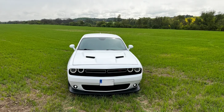 Brutální jízda v nabušené káře: Dodge Challenger 6.4 V8 SRT na 12 či 24 hodin