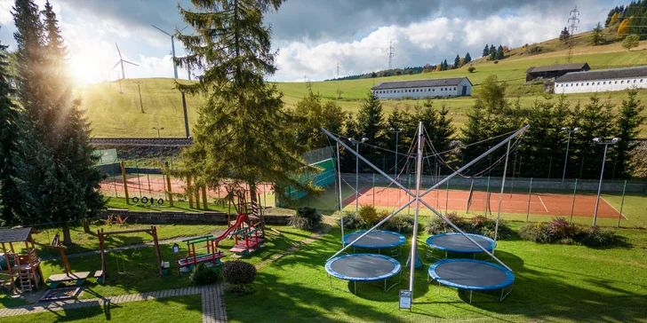Dovolená v Jeseníkách: snídaně či polopenze, sportovní vyžití i muzeum