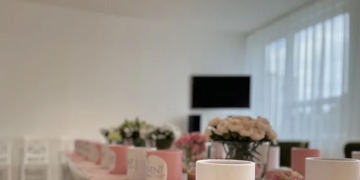 Zábavný floristický kurz pro děti s doprovodným programem, dětskou diskotékou a občerstvením