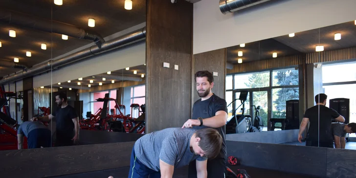 Záda a klouby zase ve formě: funkční diagnostika, zdravotní cvičení i vstup do fitness