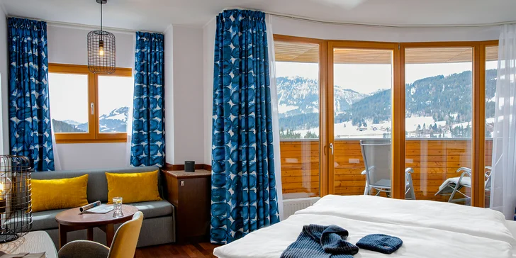 Zima v Kitzbühelských Alpách: 4* hotel s polopenzí i neomezeným wellness a lyžování na 43 km sjezdovek