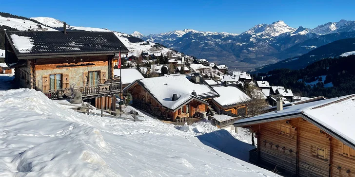 Vybavený horský apartmán ve švýcarských Alpách až pro 3 osoby