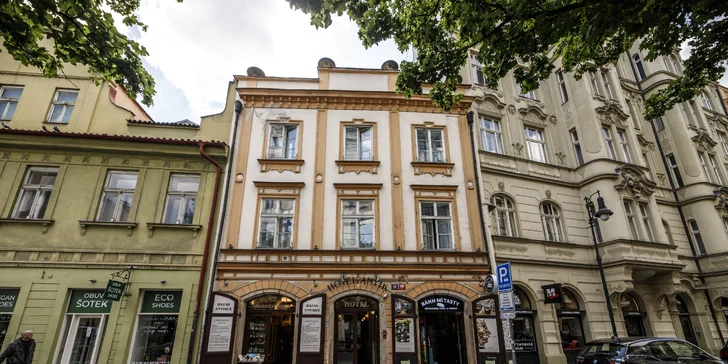 Pobyt v centru Prahy: hotel u Staroměstského náměstí se snídaní