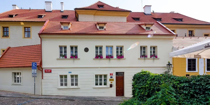 Pobyt v centru Prahy: hotel se snídaní kousek od Pražského hradu