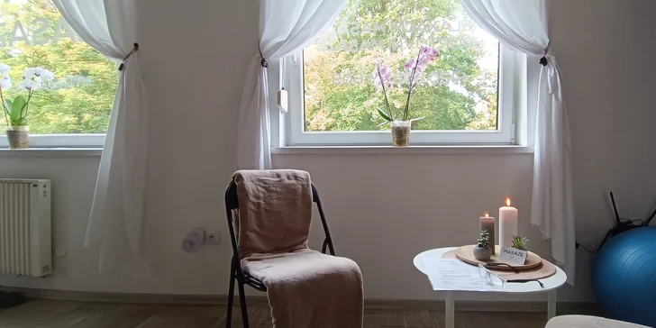 Uvolnění a relaxace na 20–90 min.: masáž zad, šíje, dolních končetin i celého těla