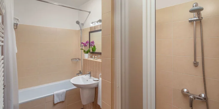 Oceňovaný apartmánový hotel v centru Budapešti: ubytování s vlastní terasou, snídaně