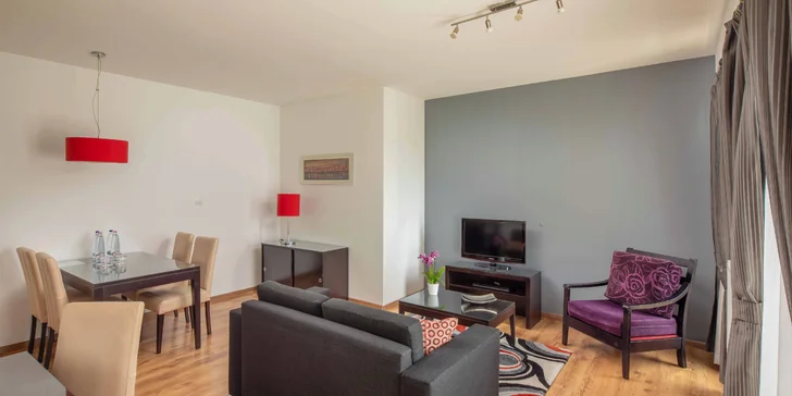 Oceňovaný apartmánový hotel v centru Budapešti: ubytování s vlastní terasou, snídaně