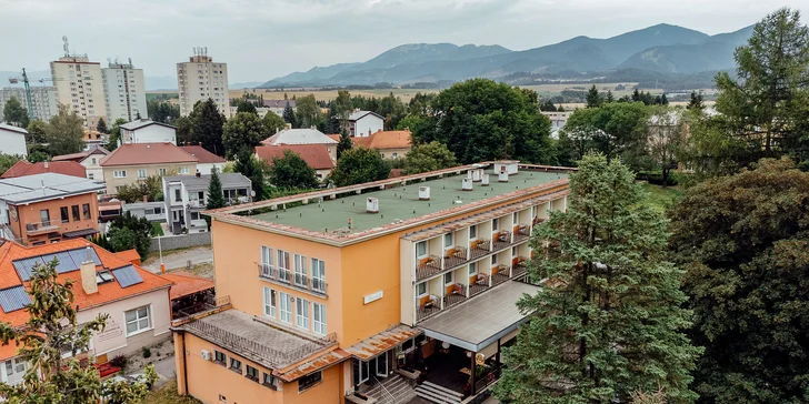 Pohoda v Turčianských Teplicích s polopenzí, aquaparkem i procedurami