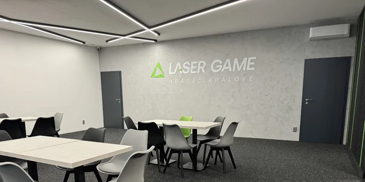 Vstup na nově otevřenou a nejmodernější laser game i s nápojem až pro 10 hráčů