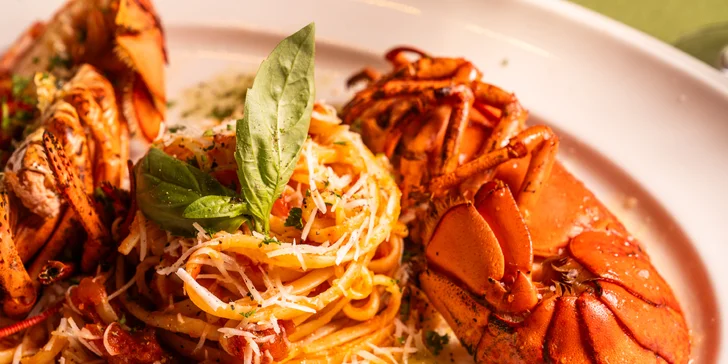 Voucher do restaurace zaměřené na středomořskou kuchyni: pizza, pasta, ryby i mořské plody