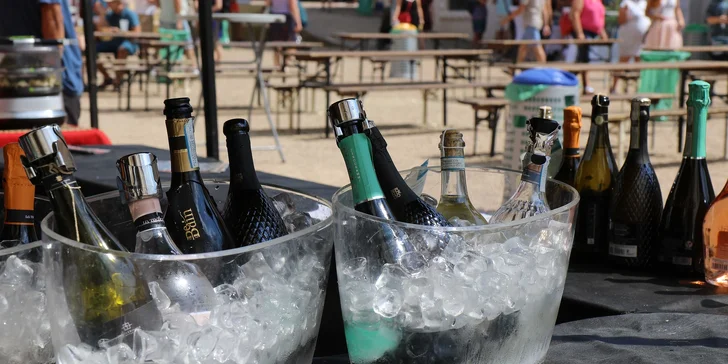Vstup na vinný festival v podobě degustační sklenice i útrata v hodnotě 600-2500 Kč