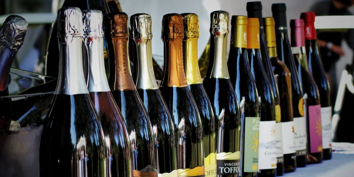 Vstup na vinný festival v podobě degustační sklenice i útrata v hodnotě 600-2500 Kč
