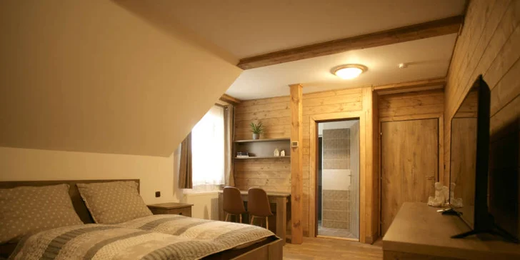 Krásný apartmán v Podkrkonoší s privátním wellness