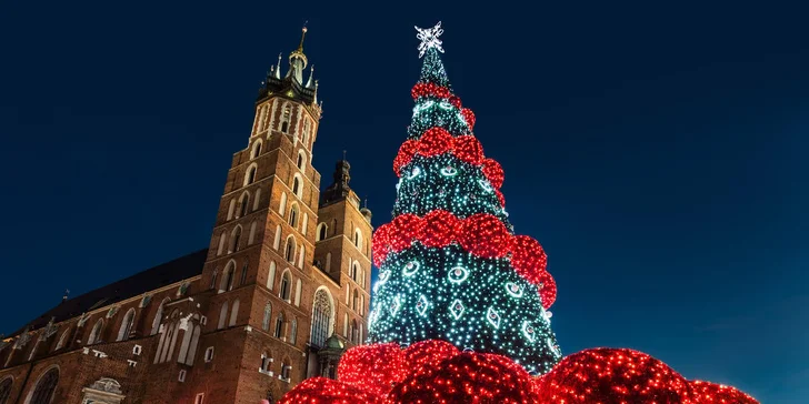 Zájezd do Krakova: památky i návštěva vánočních trhů vč. 3* hotelu se snídaní a dopravy