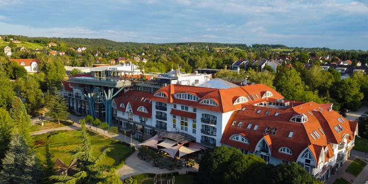 Dovolená v Maďarsku: 4* hotel v Zalakarosi nedaleko Balatonu, wellness, aqualand a polopenze