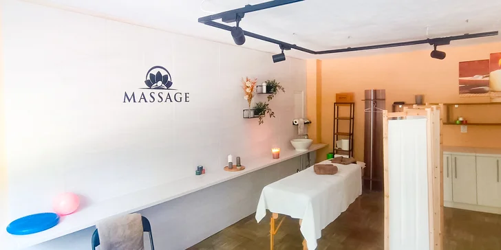 Uvolnění a relaxace na 20–90 min.: masáž zad, šíje, dolních končetin i celého těla
