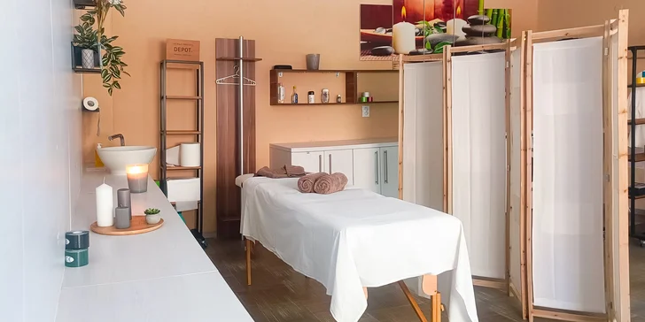 Uvolnění a relaxace na 20–90 min.: masáž zad, šíje, dolních končetin i celého těla