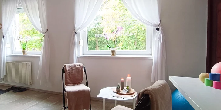 Uvolnění a relaxace na 20–90 min.: masáž zad, šíje, dolních končetin i celého těla