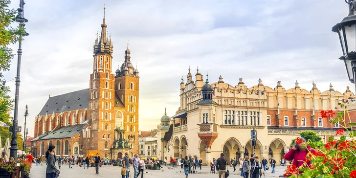 Zájezd do Krakova: památky i návštěva vánočních trhů vč. 3* hotelu se snídaní a dopravy